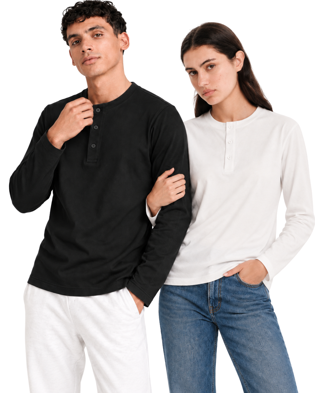 Henley Long Sleeve Tee