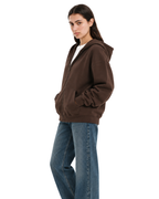 Drop Shoulder Zip-Up