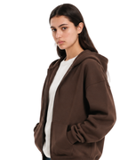 Drop Shoulder Zip-Up