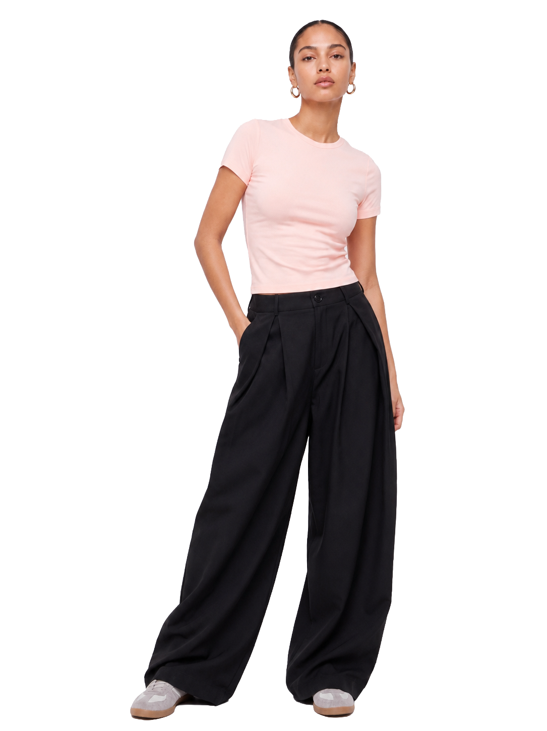 Dual-Layer Short Sleeve Top