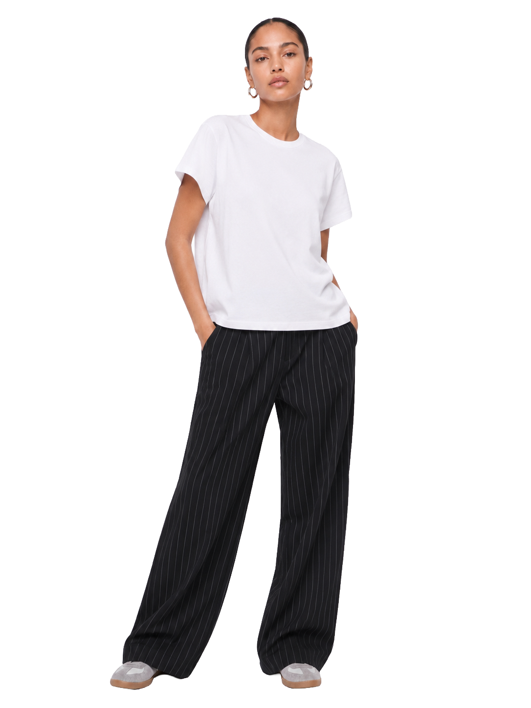 Pinstripe Pants