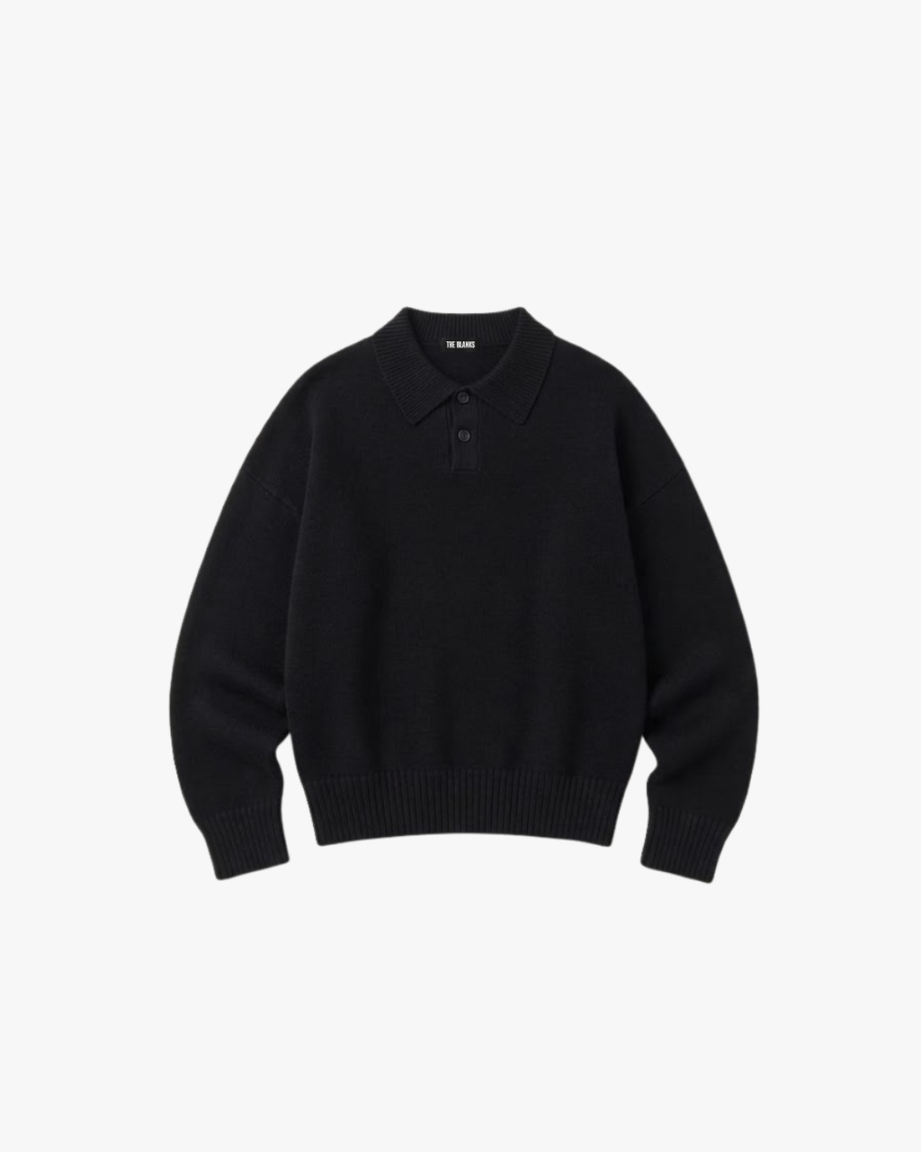 Knit Polo Sweater