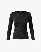 Dual-Layer Long Sleeve Top