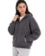 Drop Shoulder Zip-Up