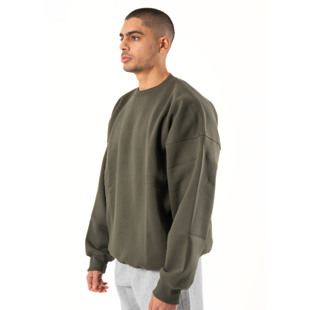 Drop Shoulder Crewneck