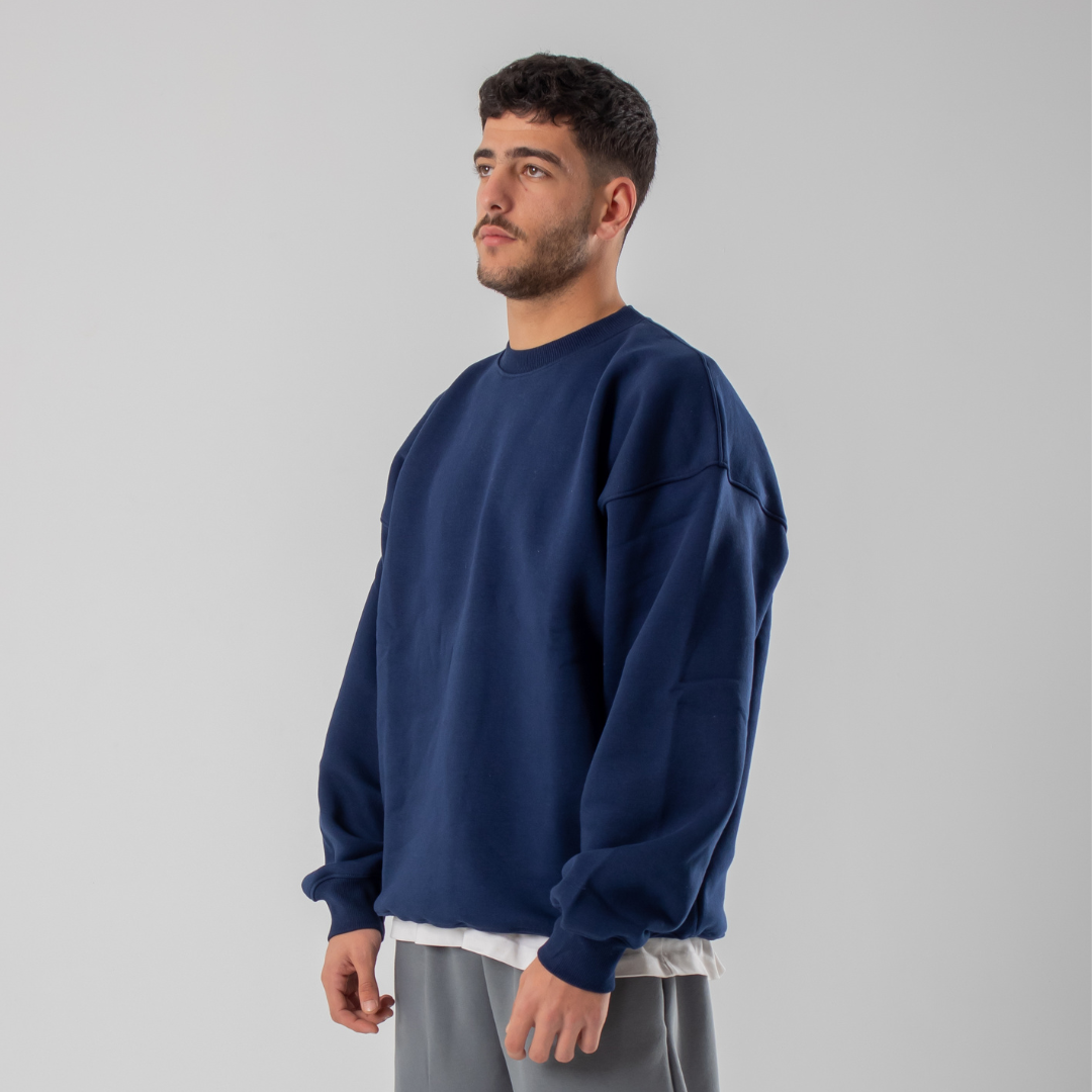 Drop Shoulder Crewneck