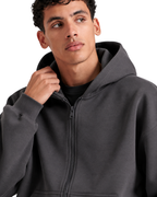 Drop Shoulder Zip-Up