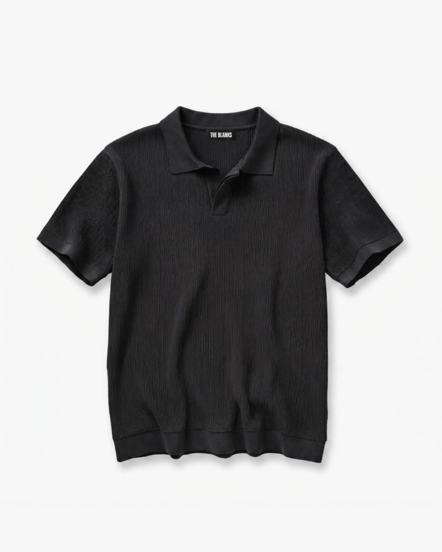 Knit Polo Tee