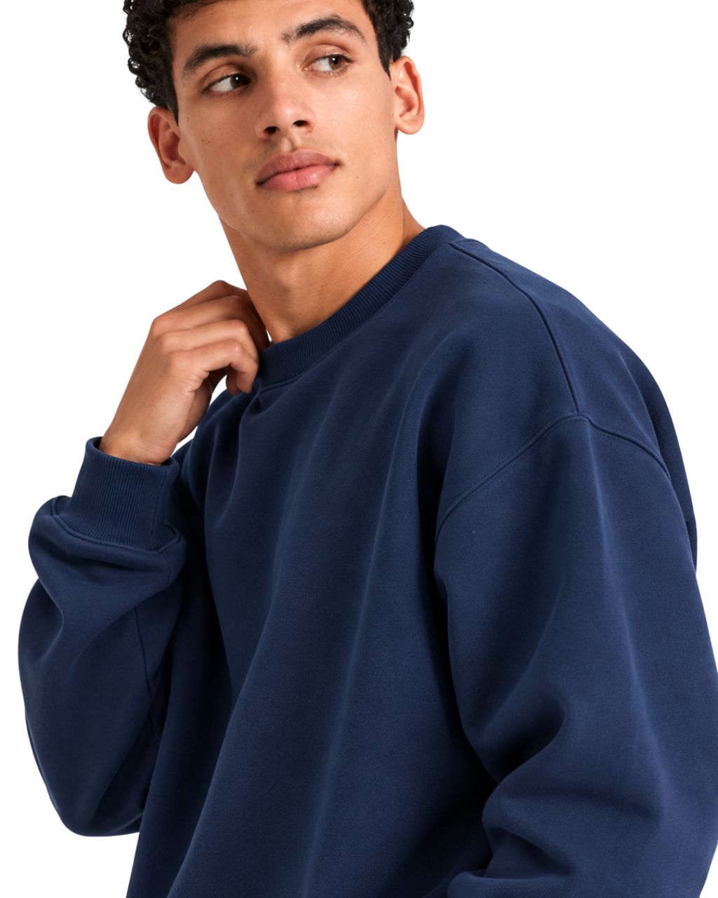 Drop Shoulder Crewneck