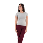 Dual-Layer Short Sleeve Top