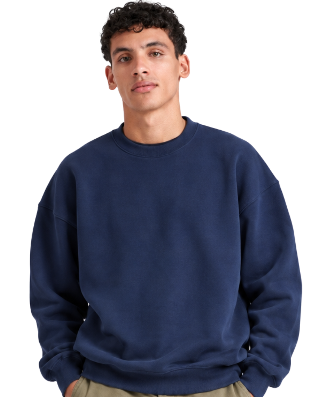Drop Shoulder Crewneck