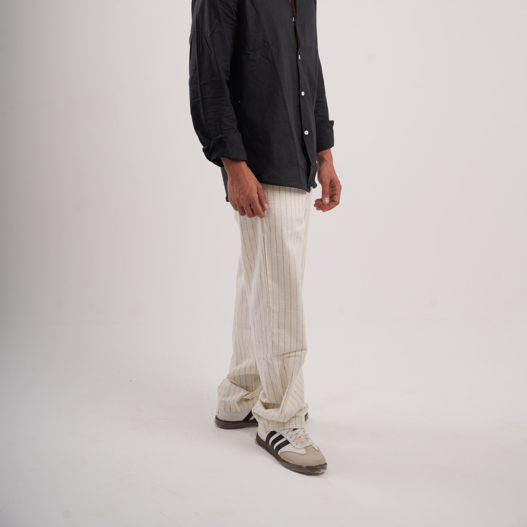 Pinstriped Pants