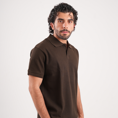 Knit Polo Tee
