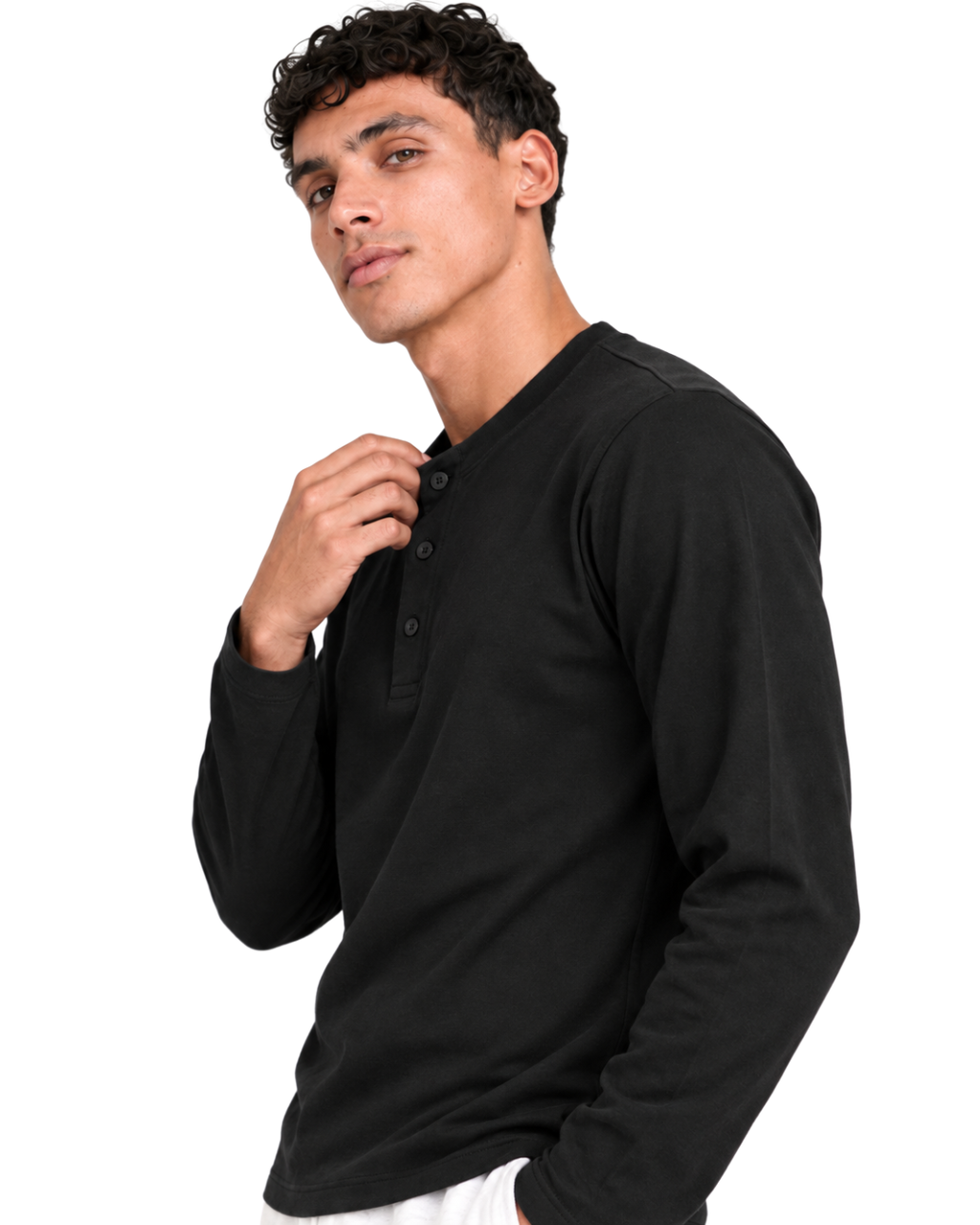 Henley Long Sleeve Tee