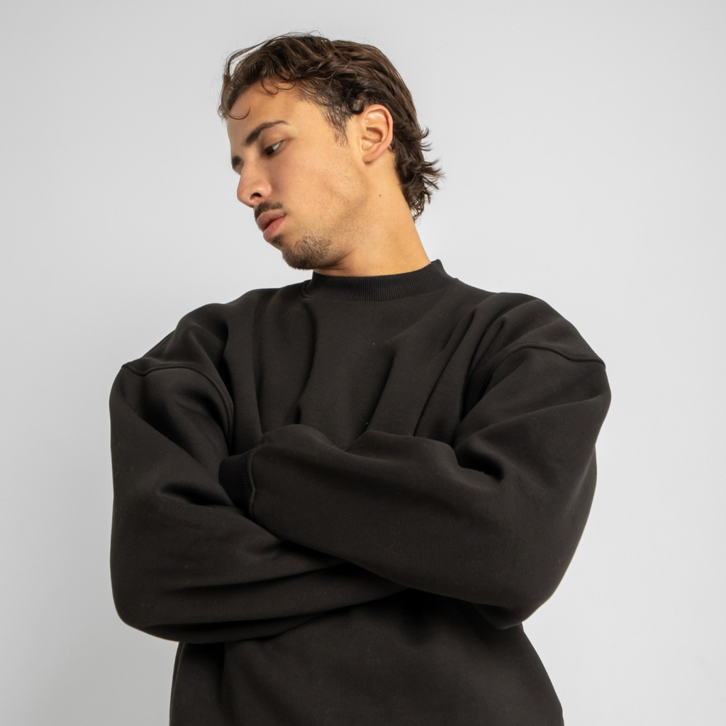 Drop Shoulder Crewneck