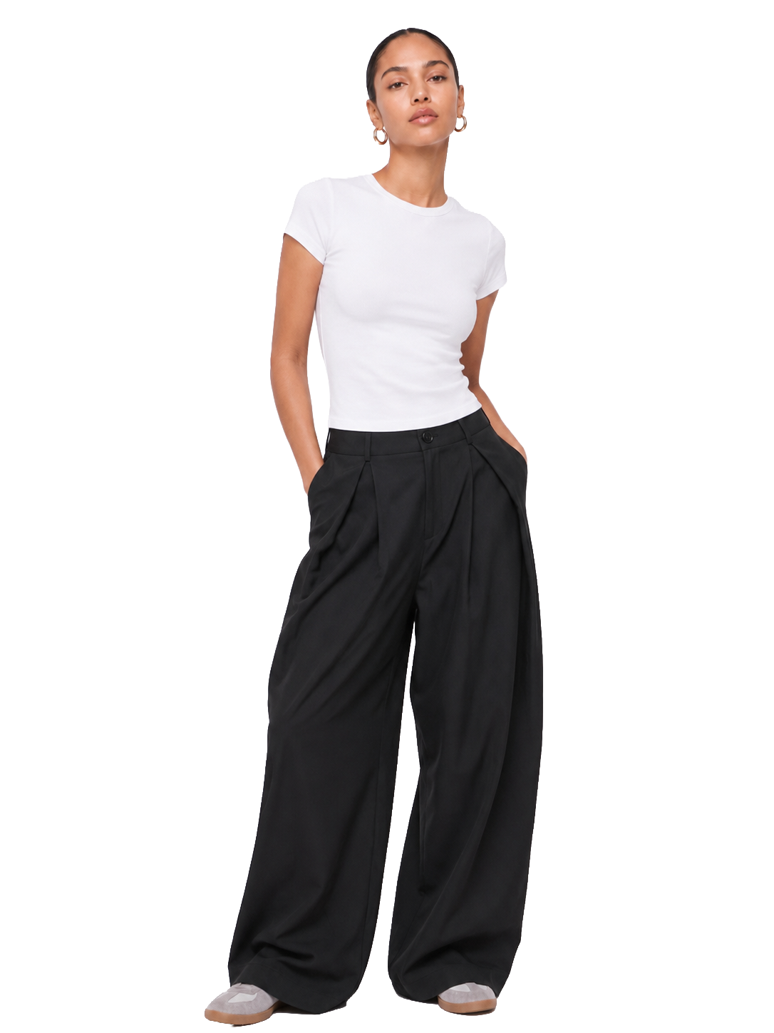 Dual-Layer Short Sleeve Top
