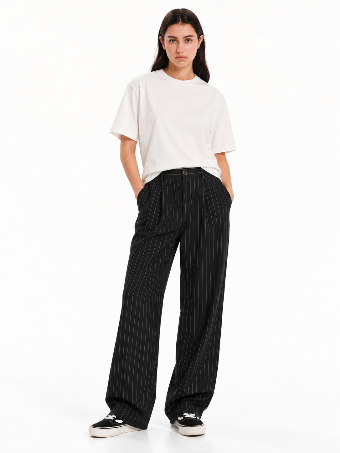 Pinstripe Pants