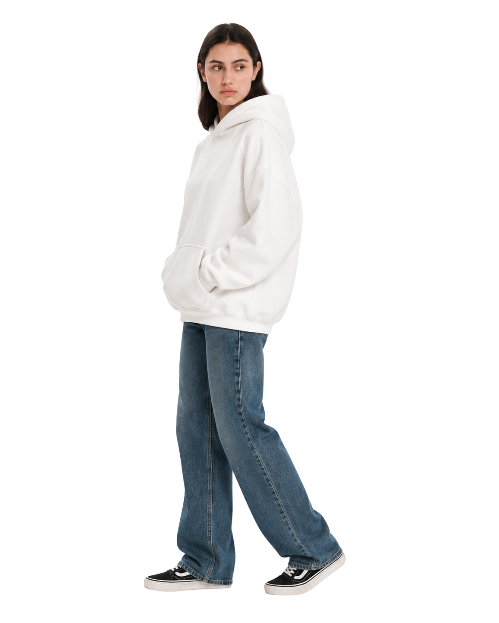 Drop Shoulder Hoodie
