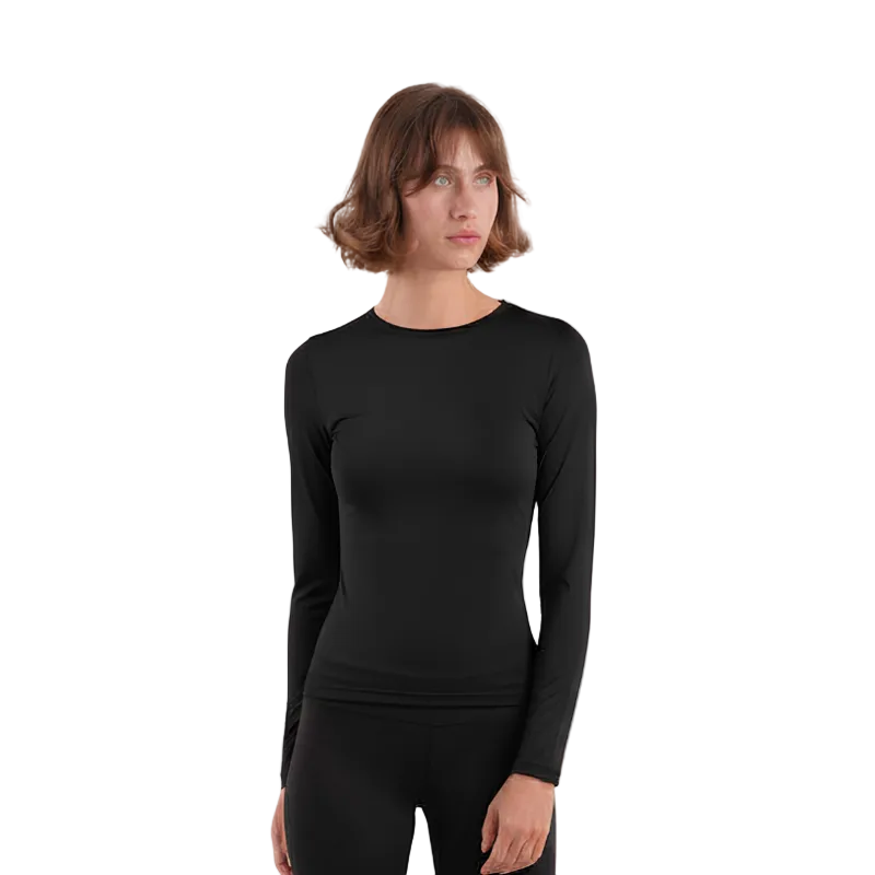 Dual-Layer Long Sleeve Top