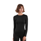 Dual-Layer Long Sleeve Top
