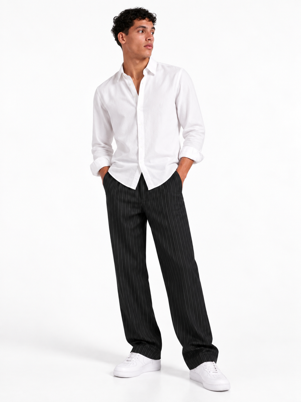 Pinstripe Pants