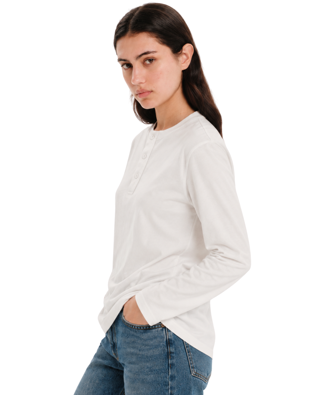 Henley Long Sleeve Tee