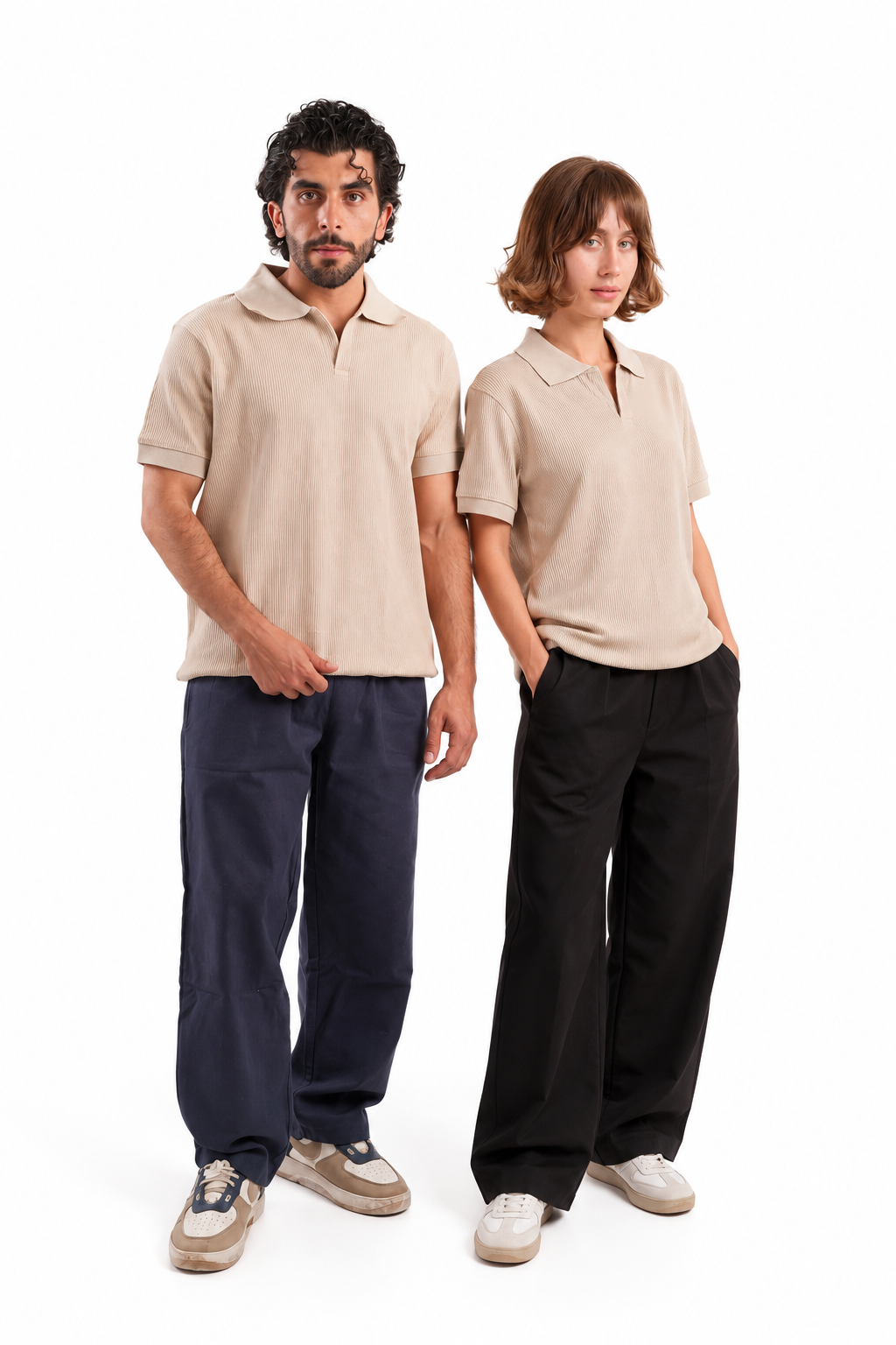 Knit Polo Tee