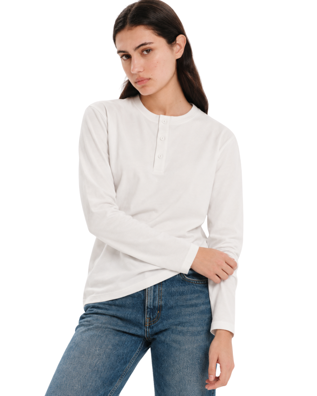 Henley Long Sleeve Tee