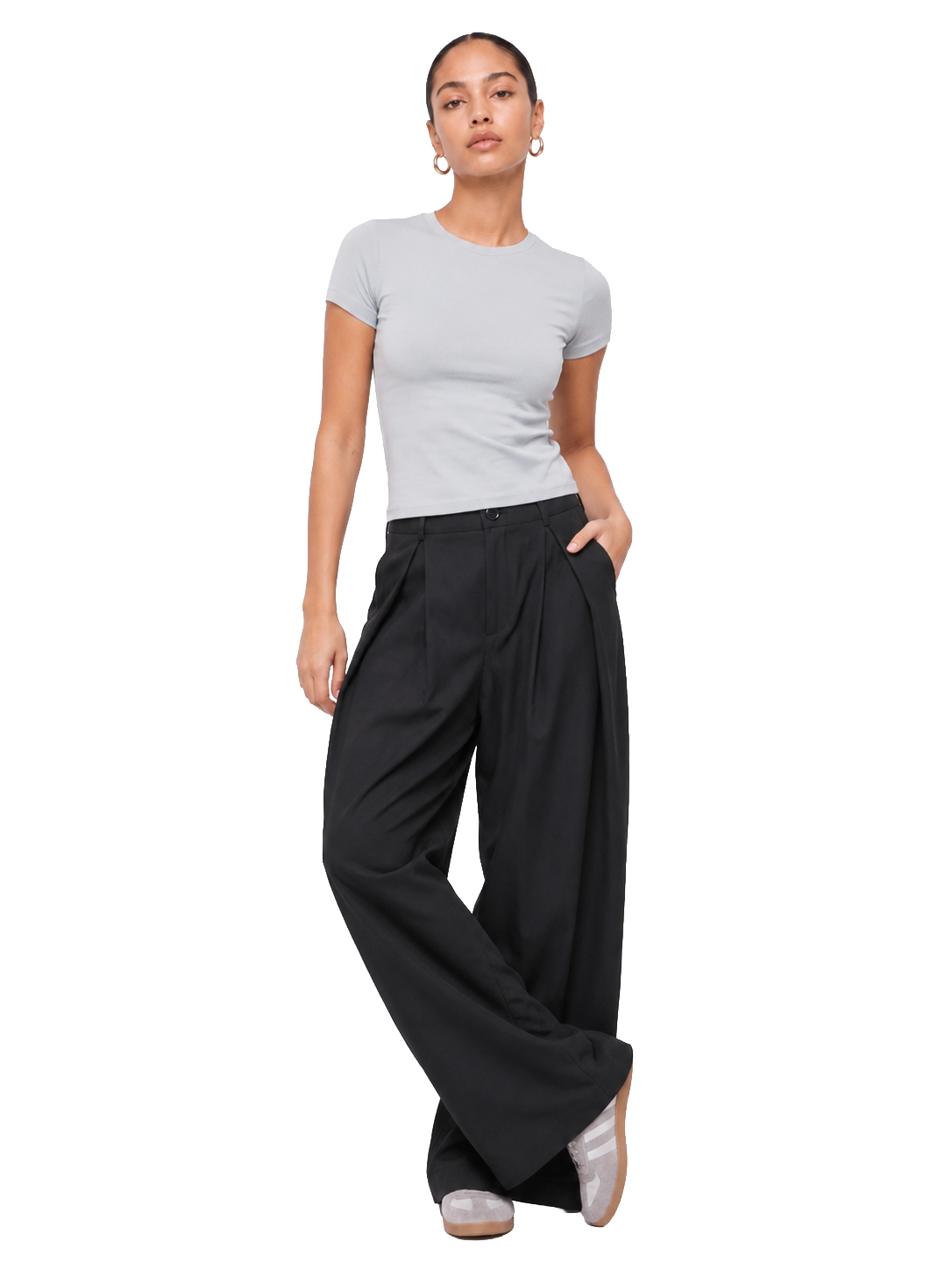 Dual-Layer Short Sleeve Top