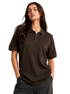 Knit Polo Tee