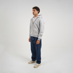 Drop Shoulder Zip-up