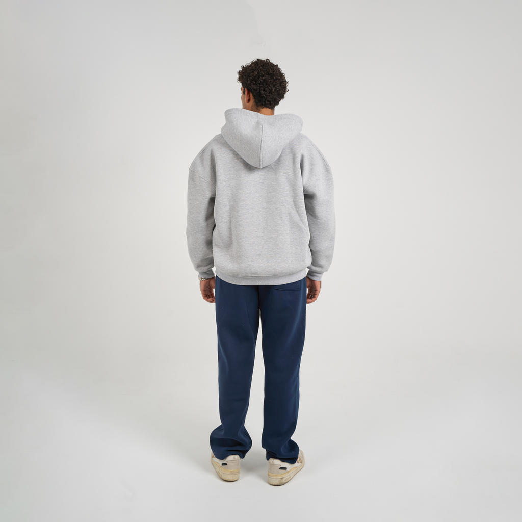 Drop Shoulder Zip-up