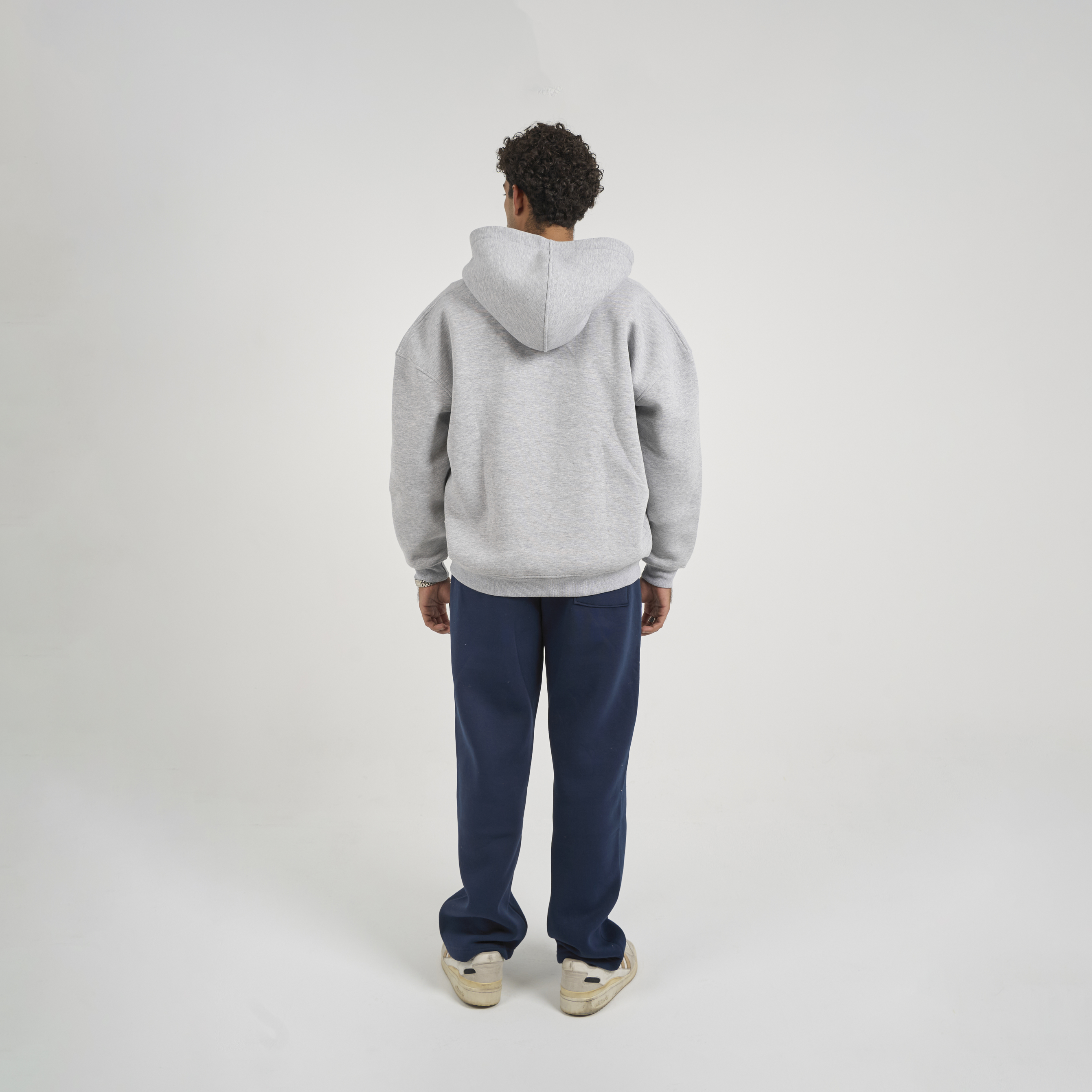 Drop Shoulder Zip-up