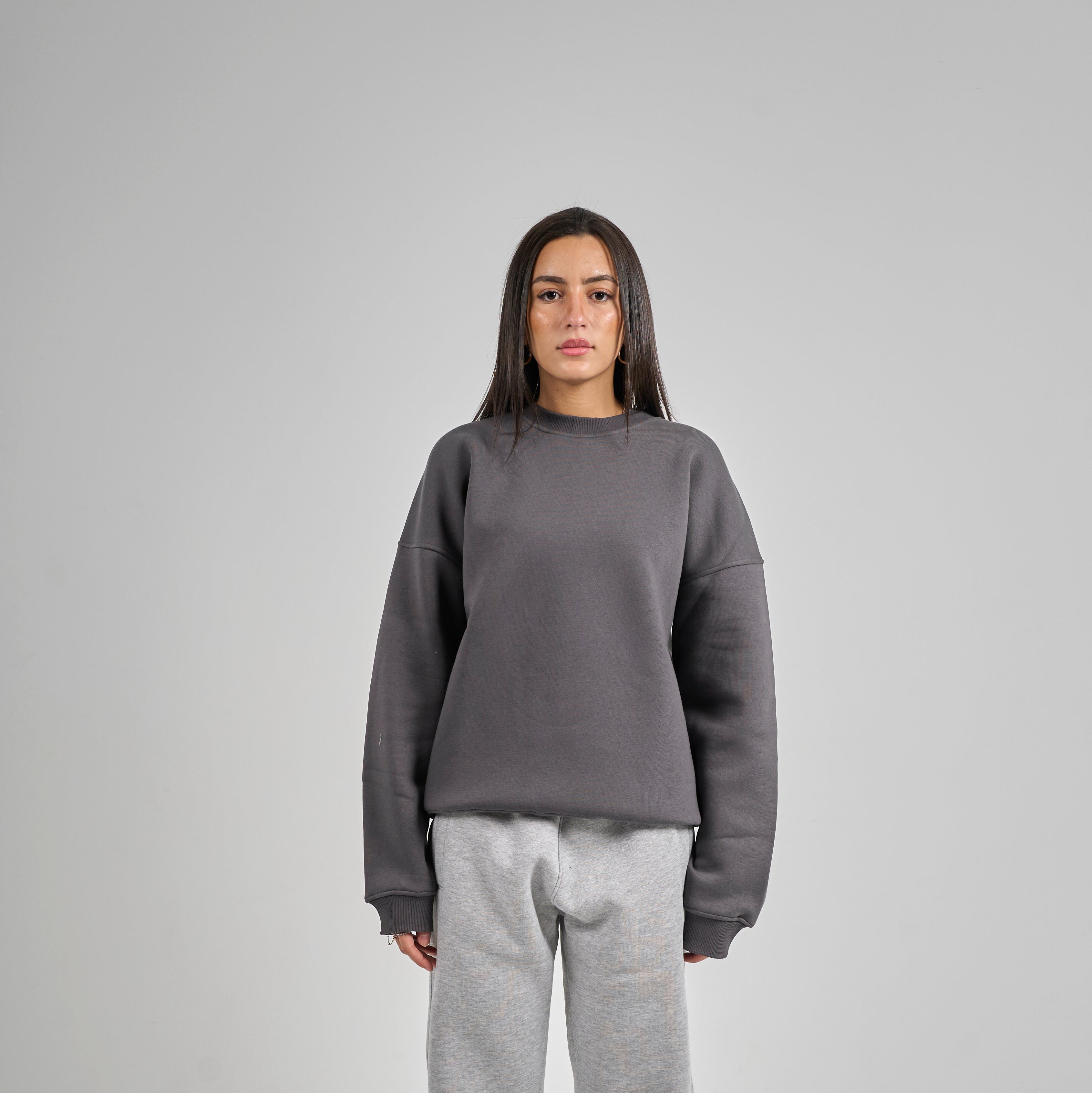 Drop Shoulder Crewneck