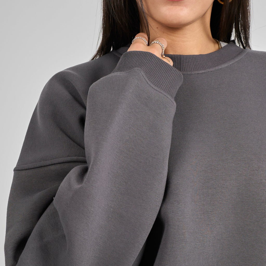 Drop Shoulder Crewneck
