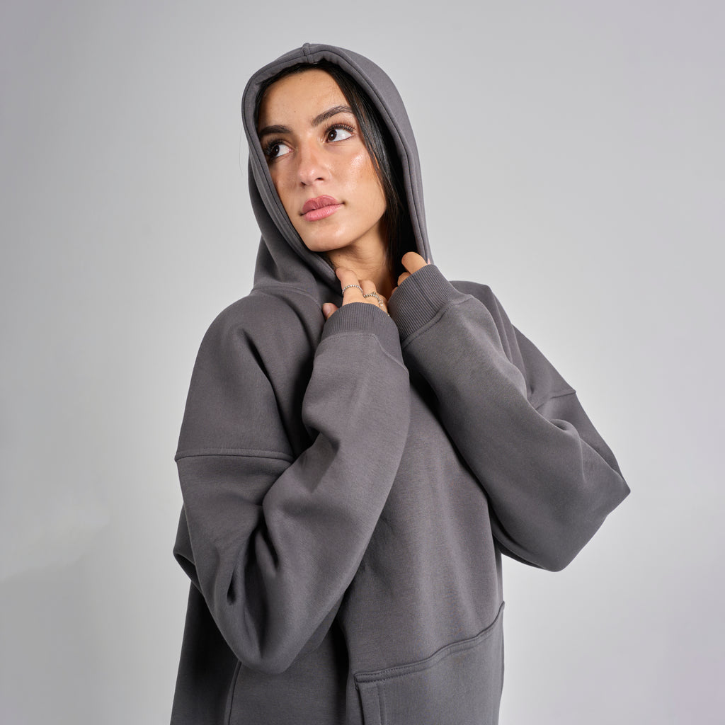 Drop Shoulder Hoodie