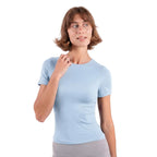 Dual-Layer Short Sleeve Top