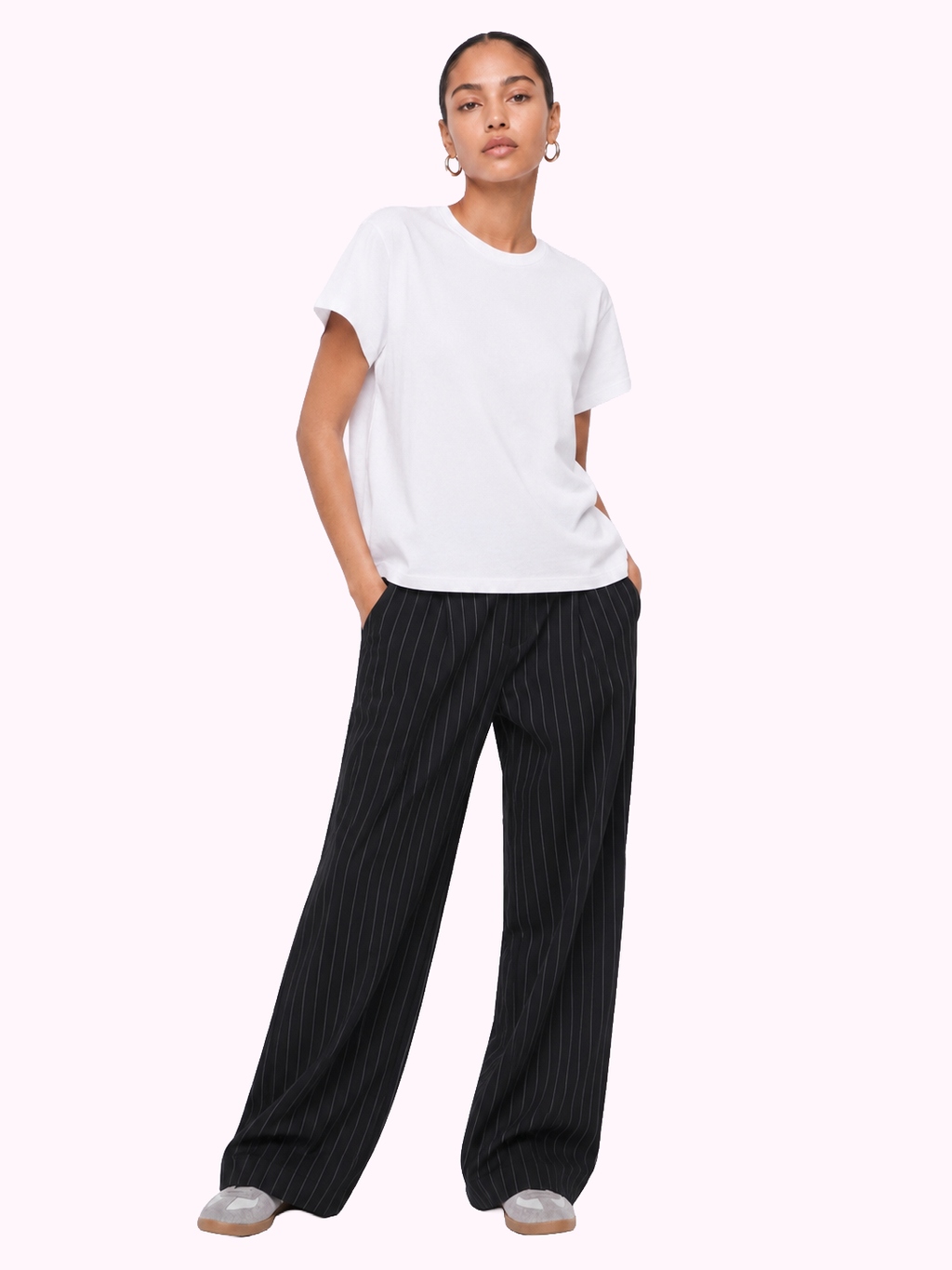Pinstripe Pants