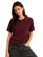 Knit Polo Tee