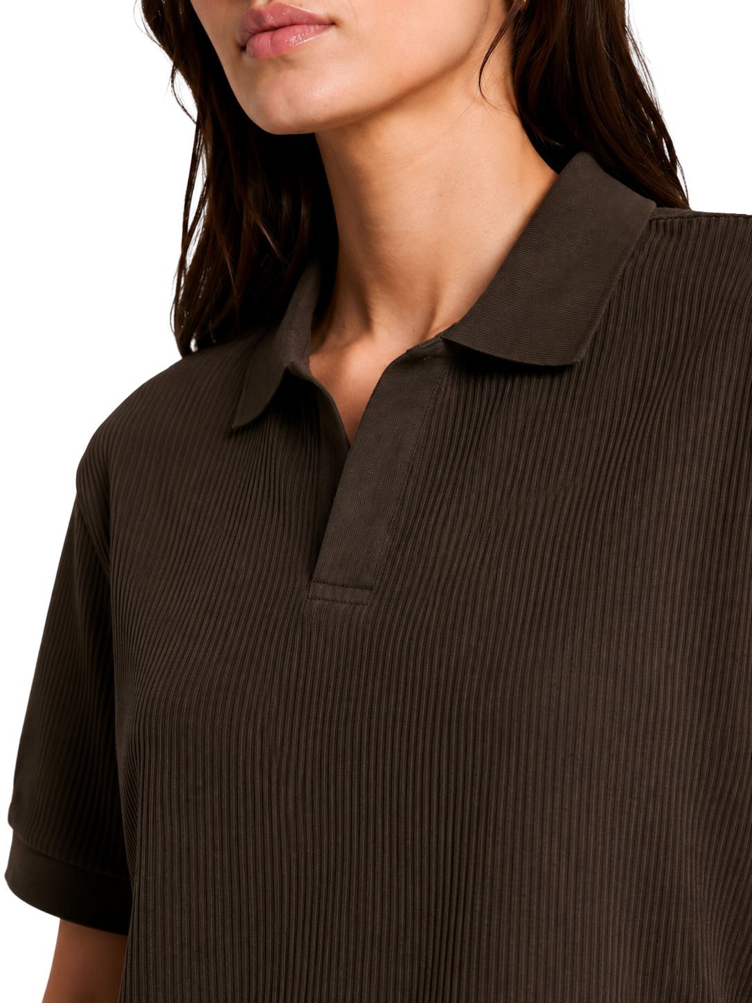 Knit Polo Tee