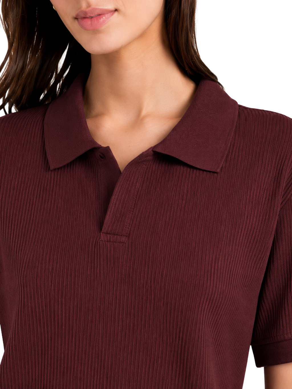 Knit Polo Tee