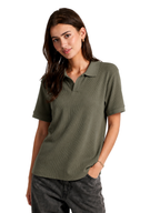 Knit Polo Tee