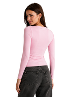 Microfiber Long Sleeve Top
