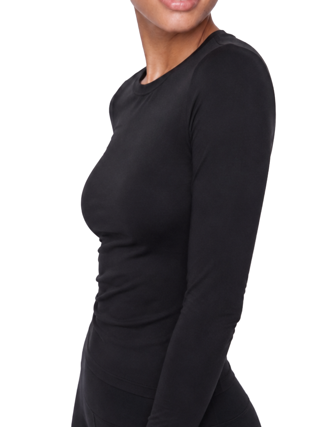 Dual-Layer Long Sleeve Top