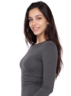 Dual-Layer Long Sleeve Top