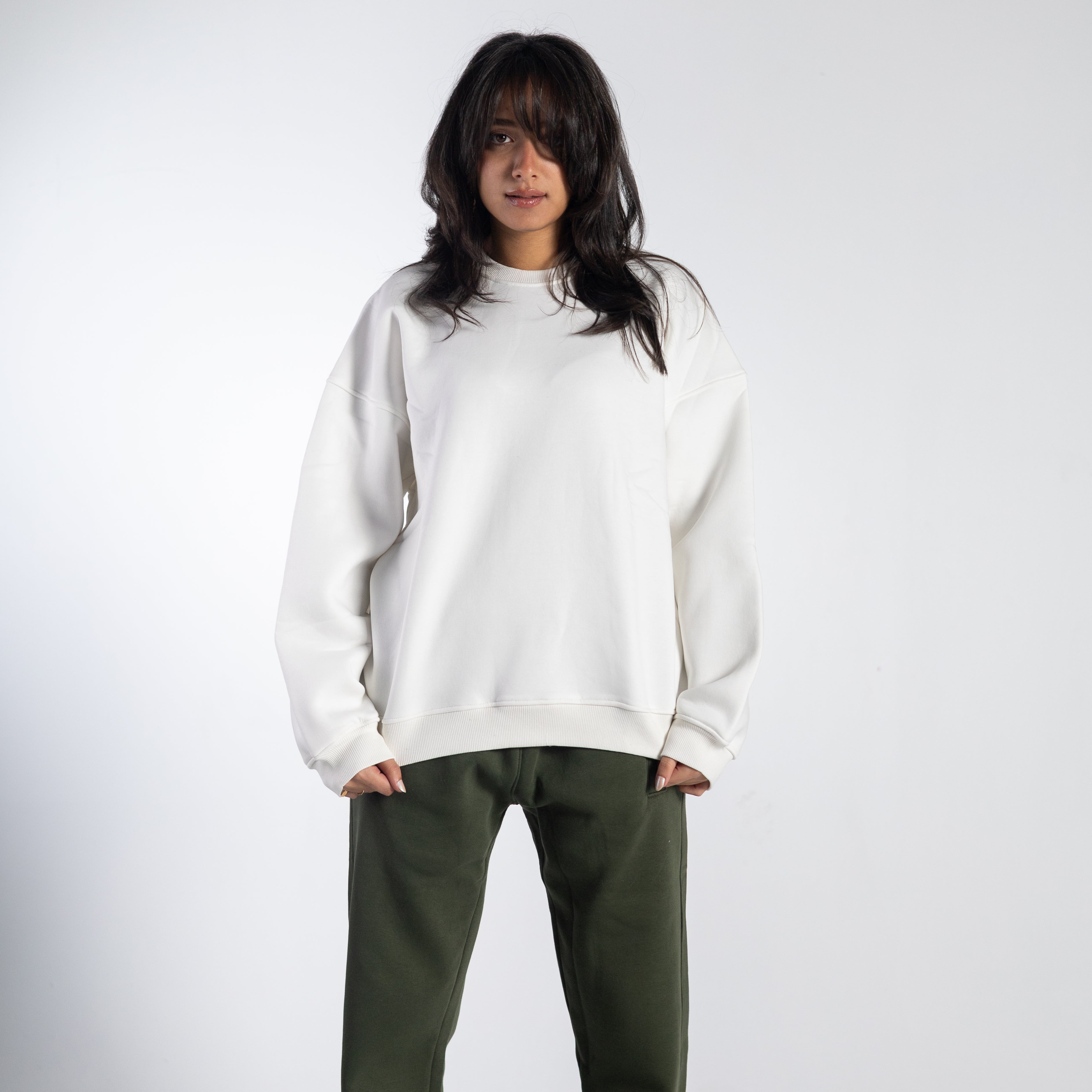 Drop Shoulder Crewneck