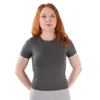 Dual-Layer Short Sleeve Top