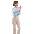 Dual-Layer Long Sleeve Top