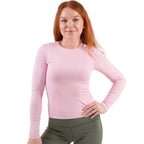 Dual-Layer Long Sleeve Top