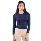 Dual-Layer Long Sleeve Top